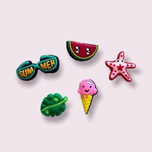 Summer Croc Charm Bundle